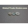 White Universal Dress shirts Shell Custom Clothing Buttons 2 hole for men / women