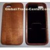 Sapelli Wood Cell Phone Cover For Iphone 5 With Customized Patterns