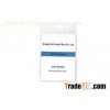 Portrait Transparent clear ID card, name card and Conference Name Badge Holders 30299
