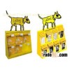 Economical Yellow Dog Cardboard Counter Displays ENCD003 Innovative Shelf  pdq