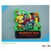 free sample custom 3D soft PVC fridge magnet