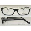 Kids Acetate Optical Frames , Black Rectangular Eyeglass Frames Full Rim