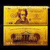2 sided Gold plated us dollar banknotes $20 bills with SGS Certification