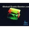 Square Ear Expander Plug 3mm, 4mm Acrylic Body Piercings Jewelry With Logos Fashion