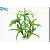 Green Plastic Artificial Floating Aquarium Plants / Fake Plants and Trees for Fish Tank