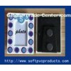 Contemporary Rubber Soft PVC Family Photo Frame / Custom Wholesale Picture Frames