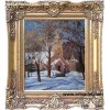 100% handmade classic landscape/framed art oil painting on canvas