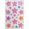 Soft Colored Star Stickers Transparent Crystal Safe Nontoxic