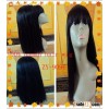 Straight Human Hair Wigs Machine Weft Cap