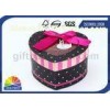 Promotional Customized Christmas Gift Packaging Boxes / Heart Shape Paper Box with Window