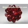 Colourful 4" dia 24 loops Star Bow with satin , polyester , organza for gift basket