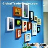 ,wall wooden photo frame,Photo Frame Set Wall,photos wall combination,Picture Photo Frame Set,photos