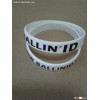 High quality Custom Personalized Silicone Wristband For Events P090601