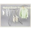 Foldable Multi-purpose Metal Clothes Rack / Wing Type Laundry Drying Racks with Stainless Steel