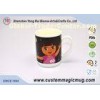 Cartoon Kids Gift White Heat Sensitive Magic Mug DIY Design Coffee Cup