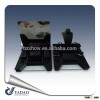 Black leather covered cheap Chinese display set with photo on it
