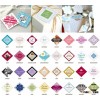 Personalized Diamond Wedding Party Birthday Engagement Baby shower Favor Gift Tags
