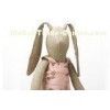 Customized handmade 20" linen toys , Cartoon / animal stuffed Burlap doll