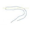 Elastic cord and polyester meeting name badge, PVC wallet, ID Card Holder Lanyard 30002