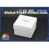Custom Logo Printed Paper Jewelry Box / Jewellery Gift Boxes / White Jewelry Packaging Boxes