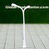 1:300 Road Scale Model White Lampposts for HO Train Station Layouts