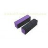 Purple / White / Pink Square Sanding Files Nail Buffer Nail Art Block