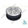 Newest Colorful Acrylic Flesh Tunnel Body Piercings Jewelry With Customized Logo