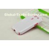 Hard Shell Case for samsung galaxy s3 Rubberized interior layer white / red