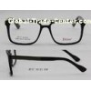 Black / Blue Acetate Optical Frames For Oblong Faces , Wide Square Shaped
