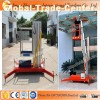 Out aerial used single mast aluminum alloy lift platform vertical one man lift