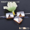 Square faceted bead
