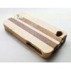Maple & Walnut Mixed Strip Iphone 4 Wooden Cases,Wood Iphone Skins