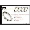 Far Infrared Health Custom Size 316L Stainless Steel Jewelry with Titanium Color