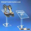 Transparent acrylic shoe display stand