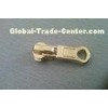 Plating Alloy Custom Zipper Pulls for clothes professional , gold color