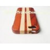 Red Rosewood & Maple Mixed Strip Iphone 5 Wood Cases,Phone Wood Skin