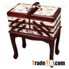 Cantilever Wooden Sewing Box on Legs