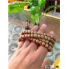 Hainan yellow pear wood Budda beads eaglewood-1