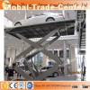 Small home car elevator electric hydraulic scissor car elevator