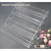 Customized clear nail polish rack cosmetic rack acrylic storage box for lipstick and other sundries