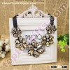 glass stone beaded collar 2013 popular neckline