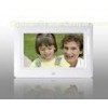 White 7 Inch TFT High Resolution Digital Picture Frame With USB 2.0 Interface