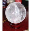 natural Rock quartz crystal spheres
