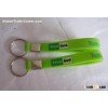silicone keyring of light green