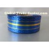 Metallic with lace and gold line craft ribbon by 20 yards 32mm for Christmas gift wrap