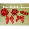 3Inch Personalized Tie satin ribbon bow , Floral , Elastic , twist tie gift bow