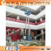 Vertical hydraulic two man lift dual mast portable aluminum alloy lift platfrom