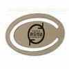 Custom Oval shape metal book marks , Stainless iron Personalised Bookmarks (OEM)