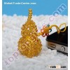 3d beaded calabash vegetable crystal charm