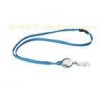 Chromed promotional breakaway Badge reel, name badge, ID Card Holder Lanyard with safety breakaway 3